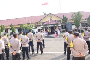 Polres Lahat, Polda Sumsel, Pembekalan dan Pemberangkatan Polisi RW