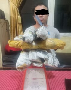 Edarkan Ganja BW Diamankan Satres Narkoba Polres Lahat