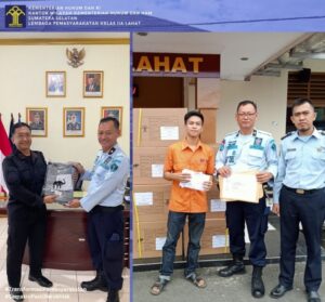 Lapas Kelas IIA Lahat Terima Pengadaan Pakaian Dinas Terbaru