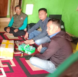 Kapolsek Talang Ubi melalui Panit Opsnal Intelkam Polsek Talang Ubi IPDA Hadi Najamuddin dan anggota hari ini melaksanakan Kegiatan Penggalangan atau Sambang Desa