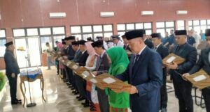 24 Pejabat Administrasi Dilingkup Pemkab Lahat Dilantik Bupati Lahat