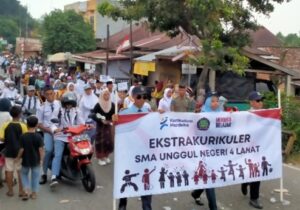 HUT RI Ke-78 SMA Negeri Lahat Lahat Juara 1 PBB Putra/Putri dan Juara 2 Pawai Kreasi