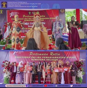 Dharma Wanita Persatuan Lapas Kelas IIA Lahat Lomba Fashion Show