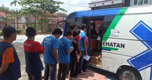 Cegah Penyebaran TBC di dalam Lapas, Kemenkumham Sumsel Lakukan Skrining TBC pada Warga Binaan