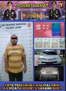 Edarkan Shabu Waliyal Diamankan Satres Narkoba Polres Lahat