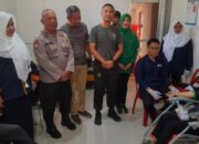 Sambut HUT Ke-78 TNI, Kodim 0405/Lahat Selenggarakan Bakti Sosial Kesehatan