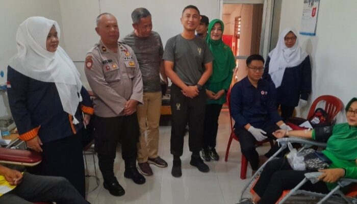 Sambut HUT Ke-78 TNI, Kodim 0405/Lahat Selenggarakan Bakti Sosial Kesehatan