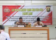 Polres Lahat Polda Sumsel, Lat Pra Ops Mantap Brata Musi 2023/2024