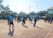 Sambut HUT ke-78 TNI, Kodim 0405/Lahat  Gelar Turnamen Bola Volly Antar Satuan TNI di Kabupaten Lahat