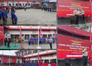 Lapas Kelas IIA Lahat Upacara Peringatan Hari Kesaktian Pancasila dan Penyematan Kenaikan Pangkat PNS Lapas Lahat