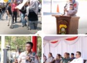 Polres Lahat Simulasi Sispam Kota Dalam Rangka Pengamanan Pemilu Tahun 2024