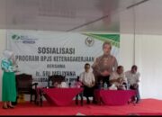 Sosialisasi BPJS Ketenagakerjaan, Ir Sri Meliyana Imbau Ceritakan Kembali Ilmu Didapat