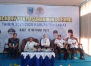 Buka Kick Off Penyusunan KLHS RPJMD Tahun 2025-2029, Wabup Lahat Sampaikan Ini