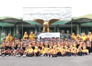 Tanamkan Sikap Disiplin Dan Cinta Tanah Air Sejak Dini, Siswa TK IT Abatatsa Kunjungi Kodim 0405/Lahat