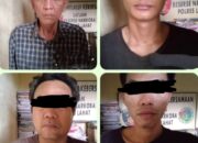 4 Lelaki Pemuja Narkoba Diamankan Satres Narkoba Polres Lahat