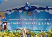 Puncak HUT SMANPALA Ke-23, Dr. Baslini, M.Pd : Angkat Nama Kabupaten Lahat Melalui Pendidikan
