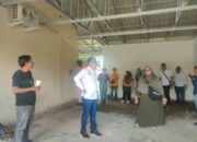 Tinjau Pembangunan Gedung PWI Lahat, Cik Ujang Harapkan Kantor Nyaman