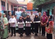 Sukseskan Program Dapur Masuk Sekolah, Kodim 0405/Lahat Sasar SDN 22 Lahat
