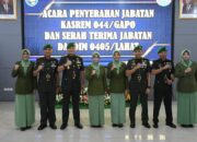 Danrem 044/Gapo Pimpin Upacara Serah Terima Jabatan Dandim 0405/Lahat