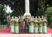 Hari Juang TNI AD ke-78, Kodim 0405/Lahat Tabur Bunga di Makam Pahlawan