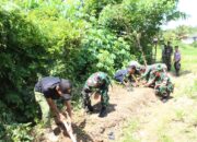 Kodim 0405/Lahat Hijaukan Kabupaten Lahat di Hari Juang TNI AD Ke-78