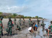 Peringati Hari Juang Kartika, Pos Wini Satgas Yonkav 6/Naga Karimata