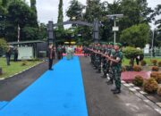 Kodim 0405/Lahat Selenggarakan Tradisi Penerimaan Dandim Baru