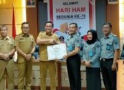 Pemkab Lahat Raih Penghargaan Peduli HAM