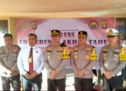 Polres Lahat Polda Sumsel, Press Conference Akhir Tahun 2023
