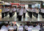 Lapas Lahat Apel Awal Tahun 2024 Yang Dilaksanakan Kemenkumham RI