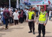 Kegiatan Ops Mantab Brata, Polda Sumsel melaksanakan pengamanan atas kunjungan Capres No urut 2 ke Palembang