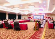 Kapolres Lahat Ikuti Gelar Operasional Polda Sumsel Tentang Pemilu 2024