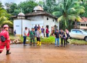 Kejadian tak terduga Kecamatan Talang Ubi, Kabupaten PALI, saat pipa milik PT Pertamina Adera Field Bocor