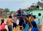 Polda Sumsel Gelar Dapur Umum Dilokasi Banjir