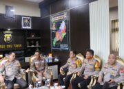 Wakapolda Sumsel Brigjen Pol M.Zulkarnain, SIK MSi  beserta PJU  Polda Sumsel ke Polres OKU Timur Dalam Rangka Kunjungan Kerja dan Pengecekan Faskon Rumah Dinas