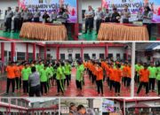 Bangkitkan Rasa Sportifitas WBP, Lapas Lahat Gelar Turnamen Volley Piala Kalapas Lahat Tahun 2024