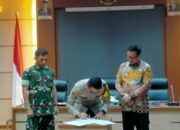 Sukseskan Pilkada 2024, Polres, Kodim 0405 dan Pemkab Lahat Penandatanganan NPHD