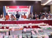 Direktorat Reserse Narkoba Polda Sumsel Ungkap Kasus 111 Kilogram Sabu dan 134.195 Ribu Butir Pil Ekstasi
