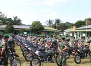 Dandim 0405/Lahat Serahkan Kendaraan Dinas Kepada Babinsa