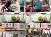 Kalapas Lahat Mengawasi Proses Pemungutan Suara di TPS Lokasi Khusus Lapas Kelas IIA Lahat