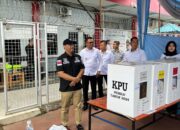 Pantau Pemilu di Lapas, Kakanwil Kemenkumham Sumsel : Pemilu Damai untuk Indonesia Maju
