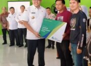 Bersama PT Priamanaya, Pengurus PWI Lahat Kini Terlindungi Dalam Bekerja