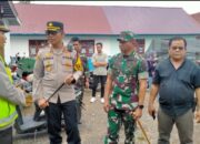 Pastikan Pencoblosan Aman, Kapolres Lahat dan Dandim 0405 Bersinergis Pantau Sejumlah TPS Di Kabupaten Lahat