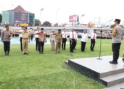 43 Pin Emas dan 93 Piagam penghargaan Kapolda diberikan kepada Personil Polda Sumsel dan jajaran yang berprestasi