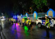 Polres Lahat, Kodim 0405 dan Sat Pol PP  Patroli Stasioner Gabungan