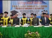 Perdana, Universitas Serelo Lahat Wisuda 142 Mahasiswa