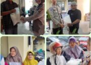 Polres Lahat Berikan Bantuan Beras Kepada  Purnawirawan dan Warakauri