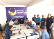 H. Haryanto Ambil Formulir Di Nasdem Bareng Lidyawati