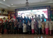 Peringati Hari Kartini, Pemkab Muara Enim Launching Batik Gunjing