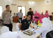 Polres Lahat Polda Sumsel Donor Darah